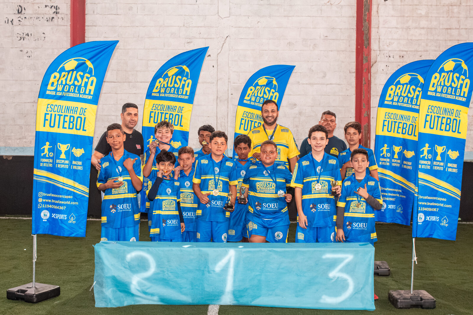 Os campeões do Capão.